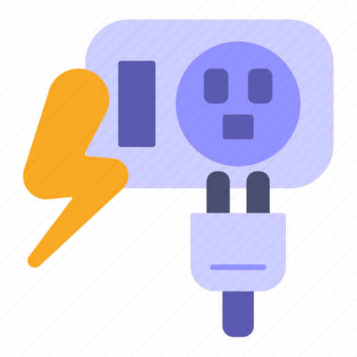 Plug, cable, charger, energy icon - Download on Iconfinder