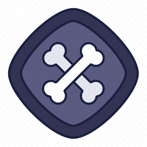 Sign, skull, bone icon - Download on Iconfinder