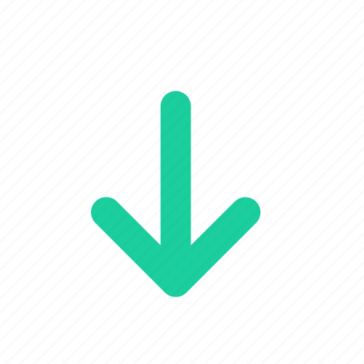 Arrow, down, in, income icon - Download on Iconfinder