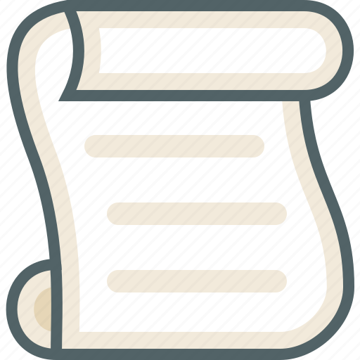 List, paper, script icon - Download on Iconfinder