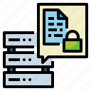 database, hosting, security, server, shield