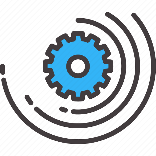 Circle, cogwheel, connection, engineering, gear, speed, strategy icon - Download on Iconfinder