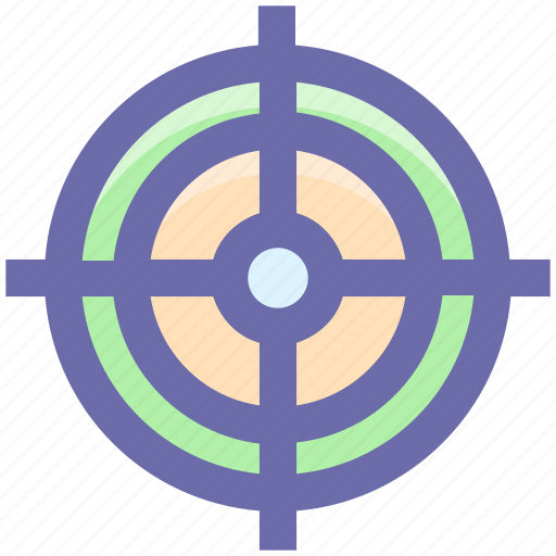 Aim, focus, goal, target, dartboard icon - Download on Iconfinder