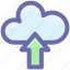 .svg, cloud and upload sign, cloud computing, cloud network, cloud upload, cloud uploading 