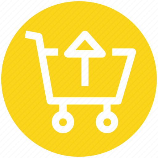 .svg, arrow, cart, move, shopping, up, upload icon - Download on Iconfinder