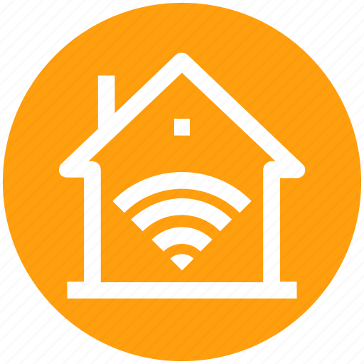 .svg, home, home network, house, internet, signals, wifi icon - Download on Iconfinder