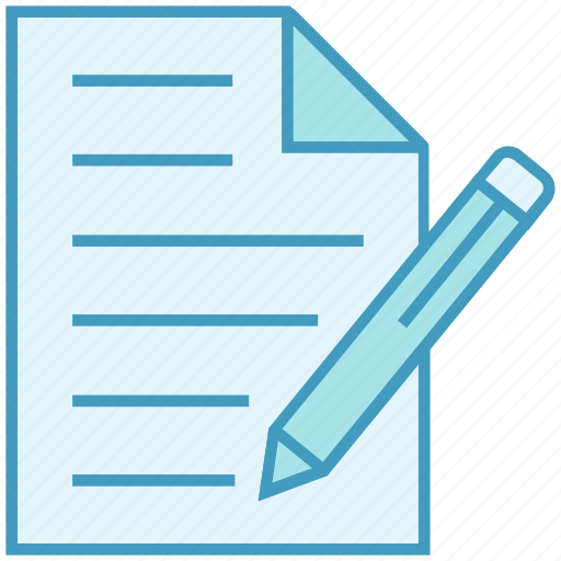 Contract, data analytics, document, edit, pencil, text, writing icon - Download on Iconfinder