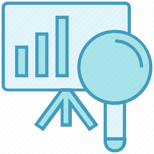Board, data analytics, find, lecture, magnifier, scan icon - Download on Iconfinder