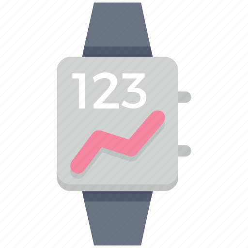 Data analytics, device, kpi, smart watch, watch icon - Download on Iconfinder