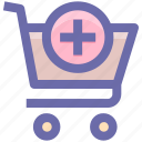 .svg, add, cart, plus, plus cart, shopping, shopping cart