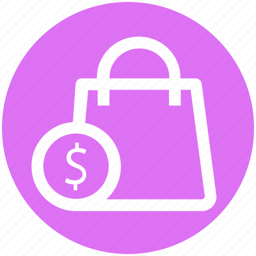 .svg, bag, dollar, hand bag, shopping, shopping bag icon - Download on Iconfinder