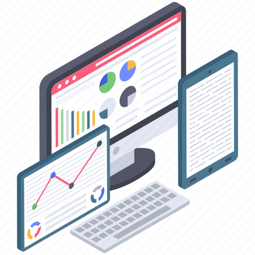 Data visualization, online analytics, online business analysis, web analytics, web statistics icon - Download on Iconfinder