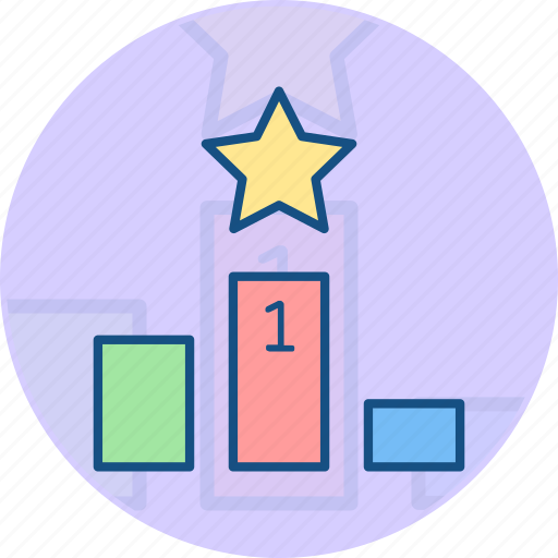 Award, growth, promotion, ranking icon - Download on Iconfinder