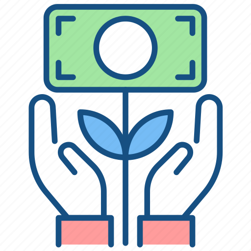 Growth, hand, money, business, cash, finance, payment icon - Download on Iconfinder