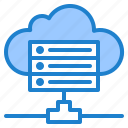cloud, server, database, network, computer, online