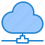 cloud, share, database, network, computer, online 