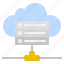 cloud, server, database, network, computer, online 