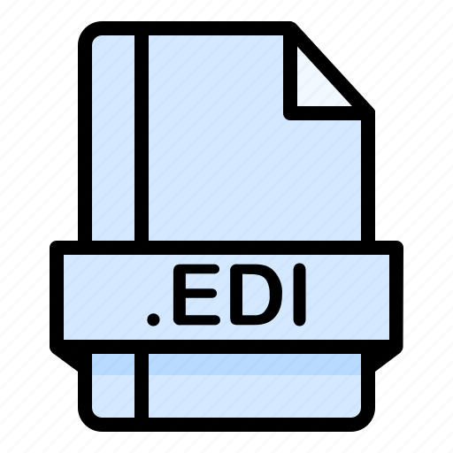 Edi, file, file extension, file format, file type icon - Download on Iconfinder