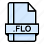 file, file extension, file format, file type, flo 