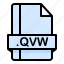 file, file extension, file format, file type, qvw 
