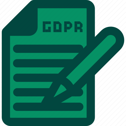 Gdpr, policy, sign icon - Download on Iconfinder