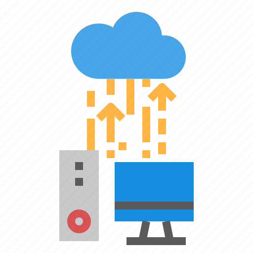 Backup, cloud, computer, data icon - Download on Iconfinder