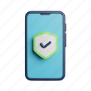 shield, phone, safe, communication, security, call, mobile 