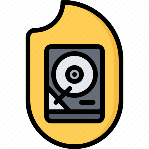 Data, fire, hacker, hdd, network, protection, security icon - Download on Iconfinder