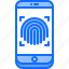 fingerprint, hacker, network, phone, protection, security 