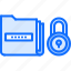 data, folder, hacker, lock, network, protection, security 