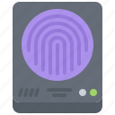 fingerprint, hacker, network, protection, scanner, security