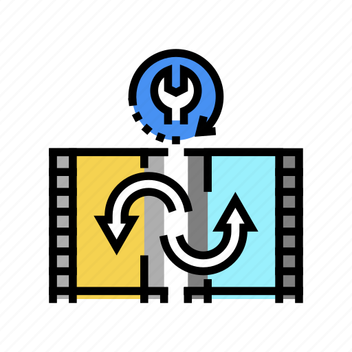Tape, duplication, data, recovery, computer, processing icon - Download on Iconfinder