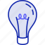 data, science, icon, bulb, idea, creativity, light 