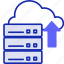 data, science, icon, server, cloud, storage, upload 
