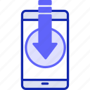 data, science, icon, download, phone, storage, device