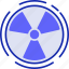 data, science, icon, radioactive, warning, sign, danger 