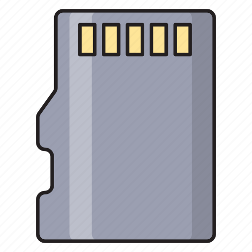 Memorycard, chip, sd, storage, micro icon - Download on Iconfinder