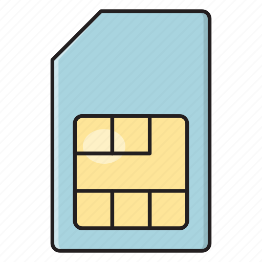 Micro, card, hardware, chip, sim icon - Download on Iconfinder