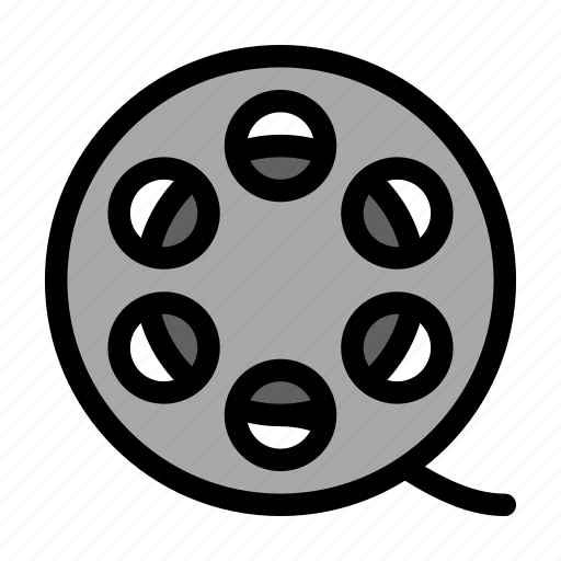 Cinema, film, movie, reel, spool icon - Download on Iconfinder
