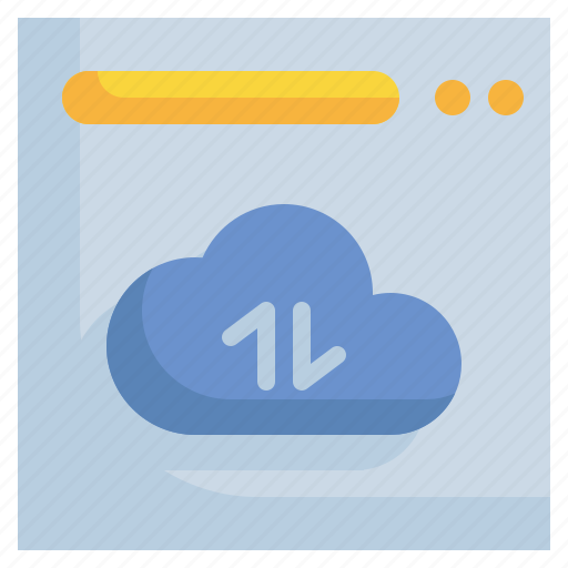 Webpage, data, transfer, cloud, storage icon icon - Download on Iconfinder
