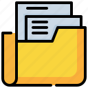 folder, data, device, storage icon