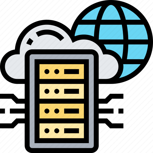 Hosting, server, cloud, mainframe, center icon - Download on Iconfinder