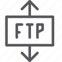 data, ftp, transfer, arrow, connect, share, traffic 