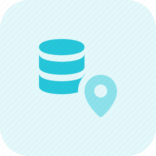 Database, location, web, pointer icon - Download on Iconfinder