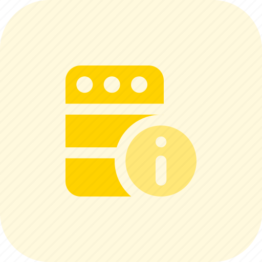 Server, information, database, info icon - Download on Iconfinder