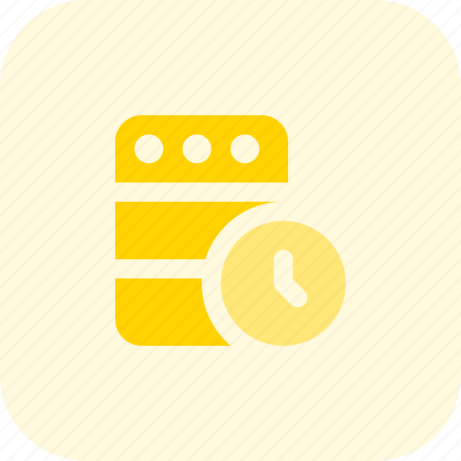 Server, time, web, clock icon - Download on Iconfinder