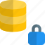 database, lock, web, secure 