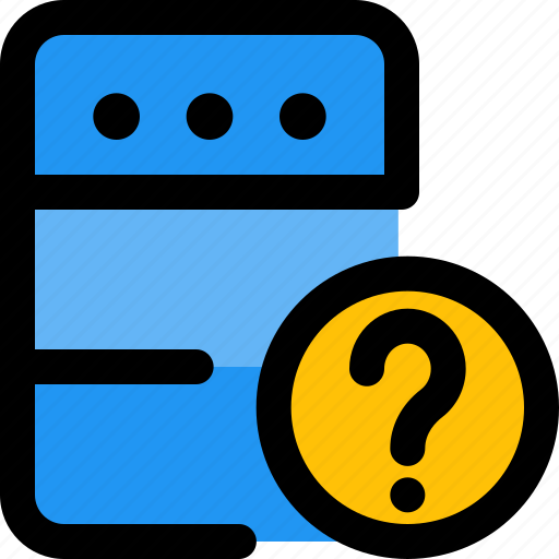 Server, ask, database, query icon - Download on Iconfinder