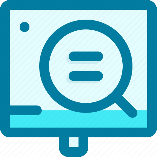 Information, search, find, computer, data, database, magnifier icon - Download on Iconfinder