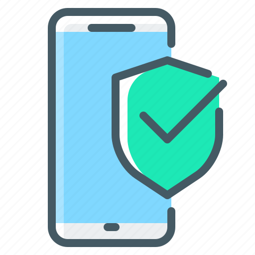 Security, mobile, protection, shield, antivirus, secure icon - Download on Iconfinder